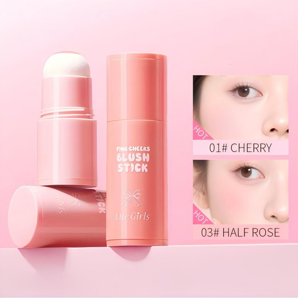 Korean Girl Lifestyle - Life Girls Natürliche rosa Farbe Rouge