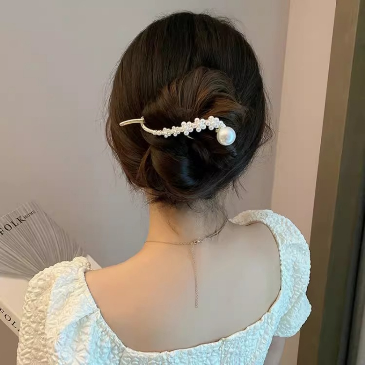 Elegante Glitzer-Perlen-Haarsp – Korean Lifestyle & Kids Boutique Bewertung und Preis
