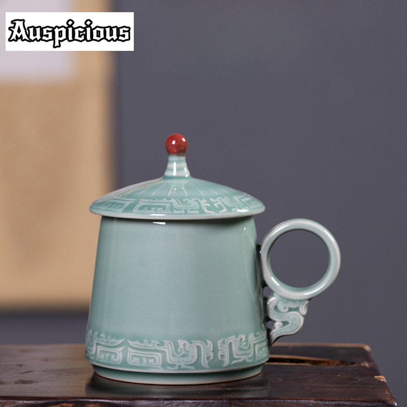 395 ml Longquan Seladon Bronze – Celadon Ceramic Cup Bewertung und Preis