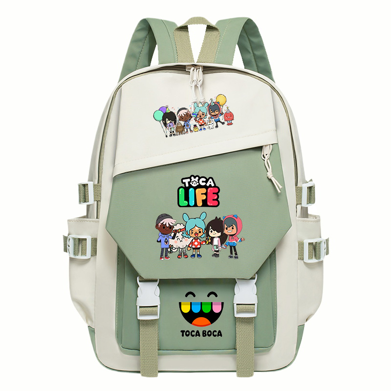 Toca Life World Print Rucksack – Korean Girl Lifestyle Bewertung und Preis